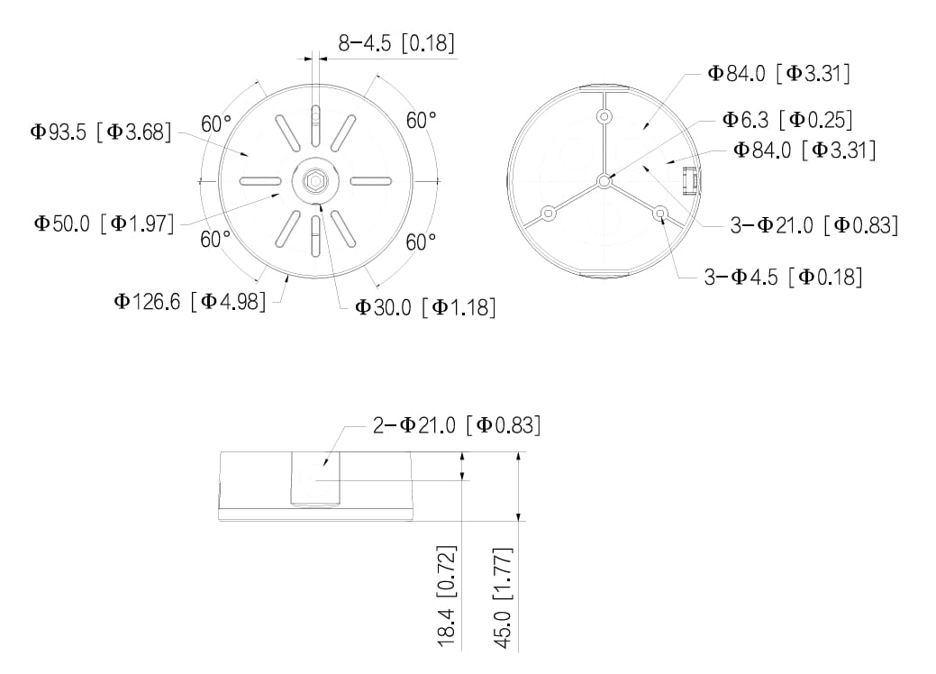 UCHWYT KAMERY PFA1320R DAHUA-1688366