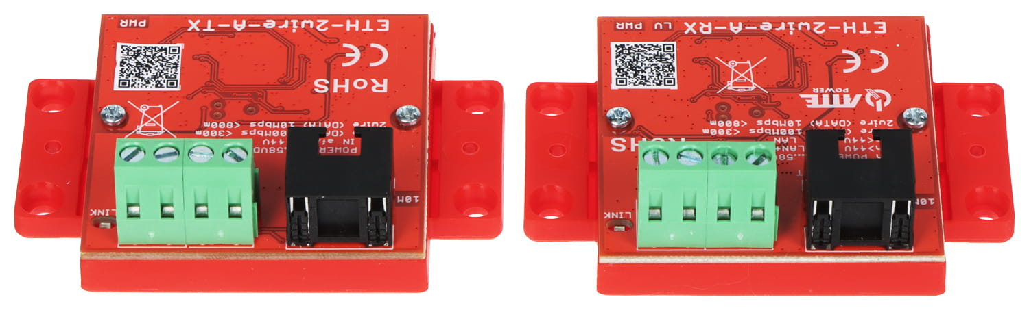 ZESTAW KONWERTERÓW UTP / 2-WIRE DO TRANSMISJI LAN+POE ETH-2WIRE-A-SET KOMPLET 2 SZT ATTE-1677687