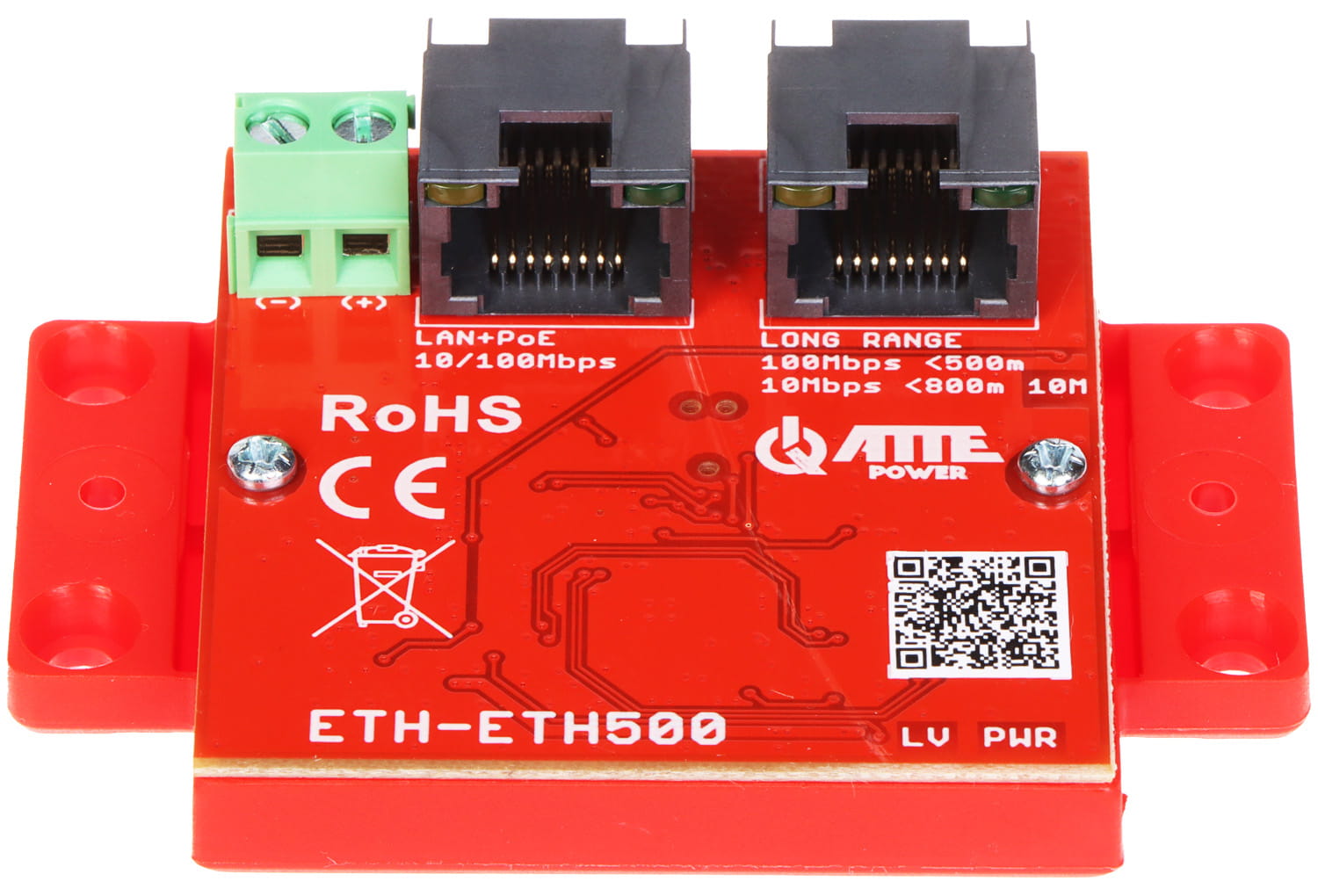 EXTENDER ETHERNET+PoE ETH-ETH500-SET ATTE-1648331