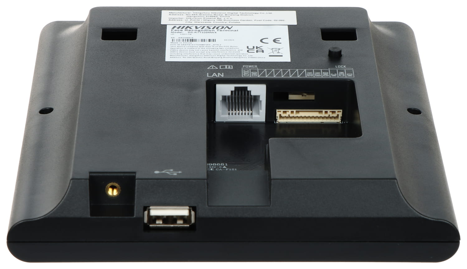 KONTROLER DOSTĘPU Z ROZPOZNAWANIEM TWARZY DS-K1T320MWX - 720p Hikvision-1689915