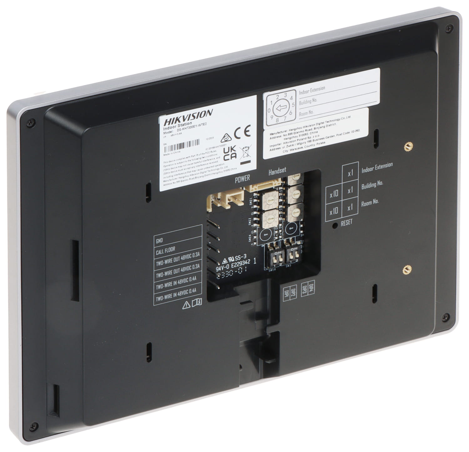 PANEL WEWNĘTRZNY DS-KH7300EY-WTE2 Hikvision-1696678
