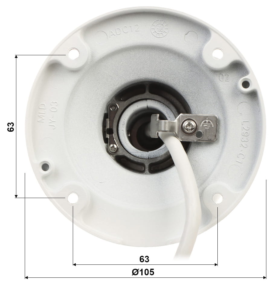 KAMERA IP DS-2CD2T63G2-4LI(2.8MM) Smart Hybrid Light AcuSense - 6Mpx Hikvision-1703642