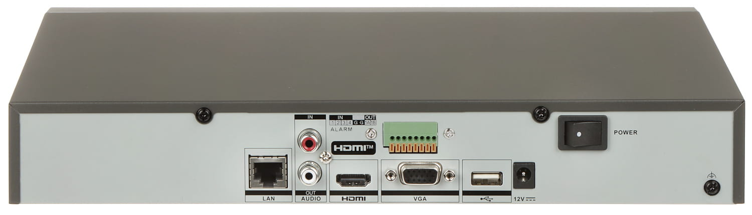 REJESTRATOR IP DS-7604NXI-K1(D)/ALARM4+1 4 KANAŁY AcuSense Hikvision-1700821