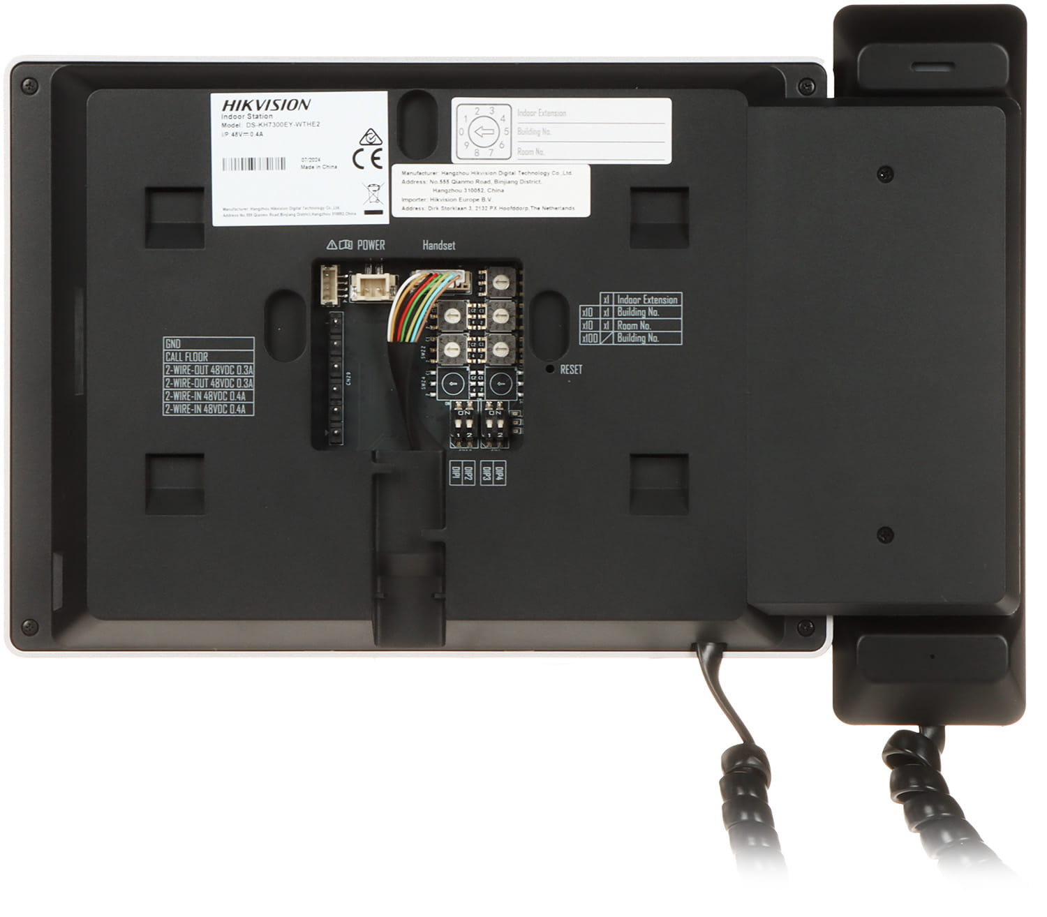 PANEL WEWNĘTRZNY DS-KH7300EY-WTHE2 Hikvision-1705054