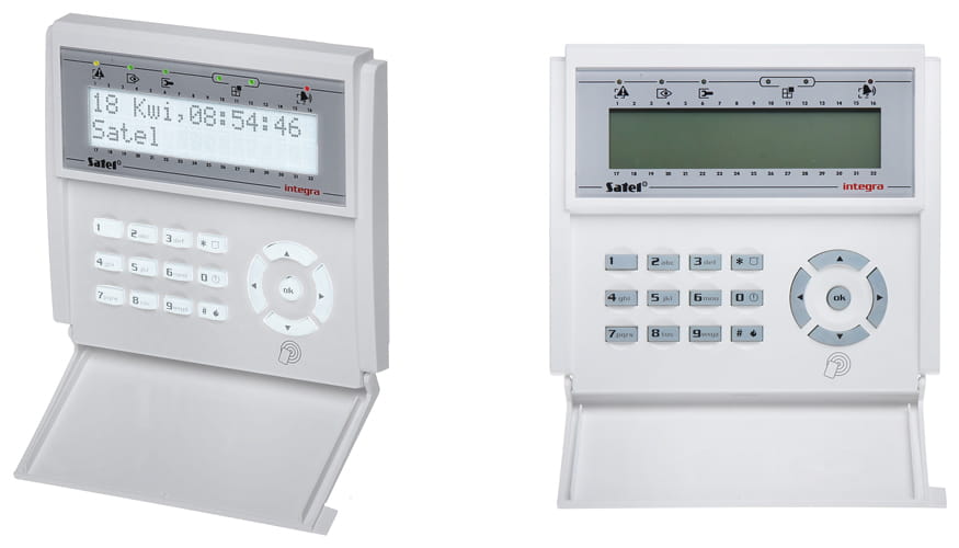 KLAWIATURA DO CENTRALI ALARMOWEJ INT-KLCDR-W SATEL-1704923
