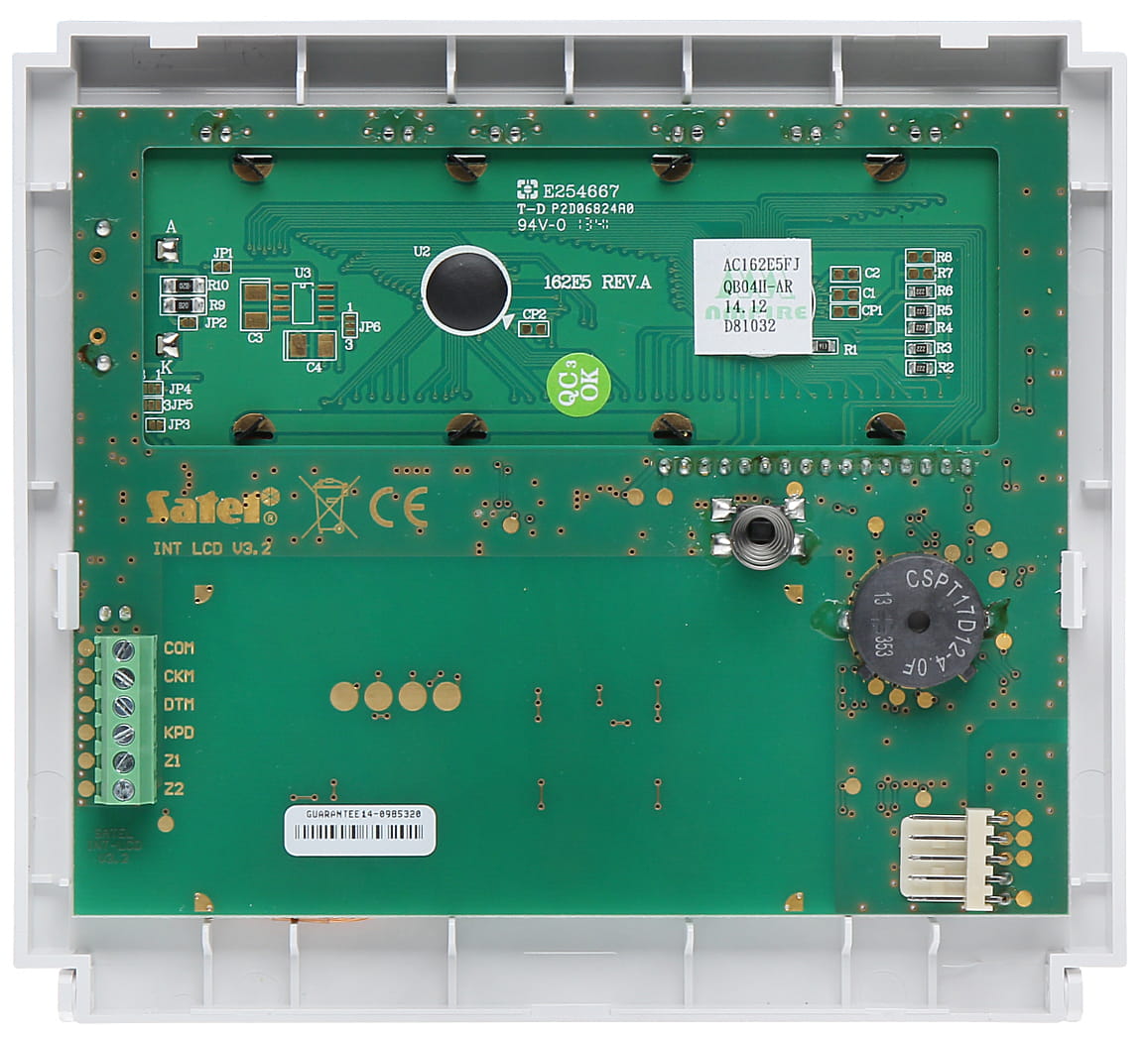 KLAWIATURA DO CENTRALI ALARMOWEJ INT-KLCD-W SATEL-1704920