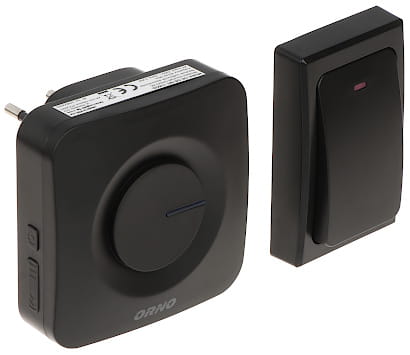DZWONEK BEZPRZEWODOWY BEZBATERYJNY OR-DB-MT-156 AC 230V ORNO-1560641