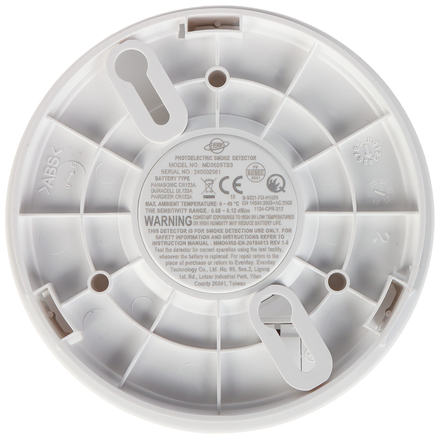 BEZPRZEWODOWA CZUJKA DYMU AX PRO DS-PDSMK-E-WE Hikvision-1706499