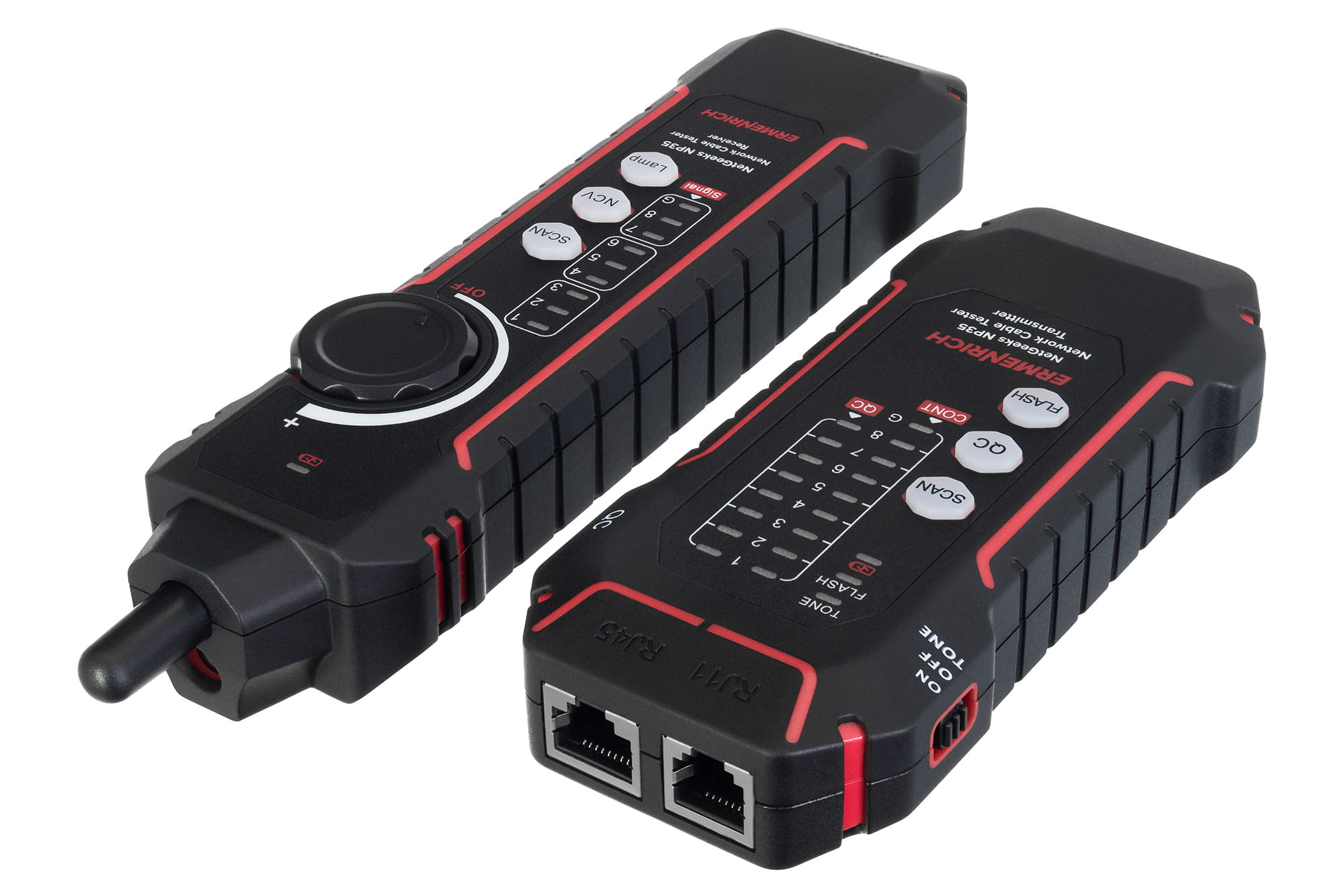 Tester przewodów sieciowych Ermenrich NetGeeks NP35-1705475