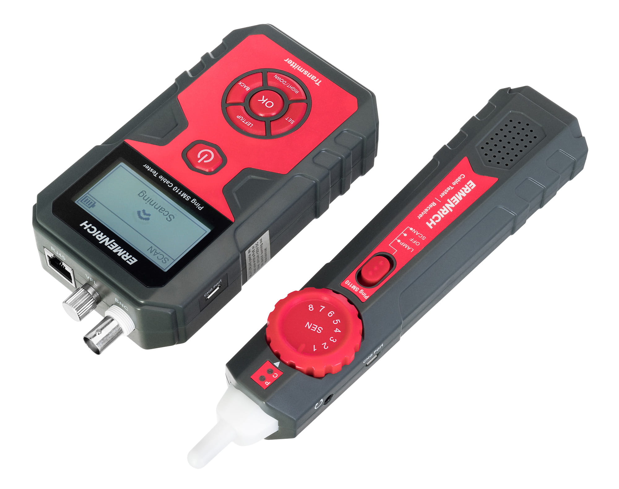 Tester przewodów Ermenrich Ping SM110-1643788
