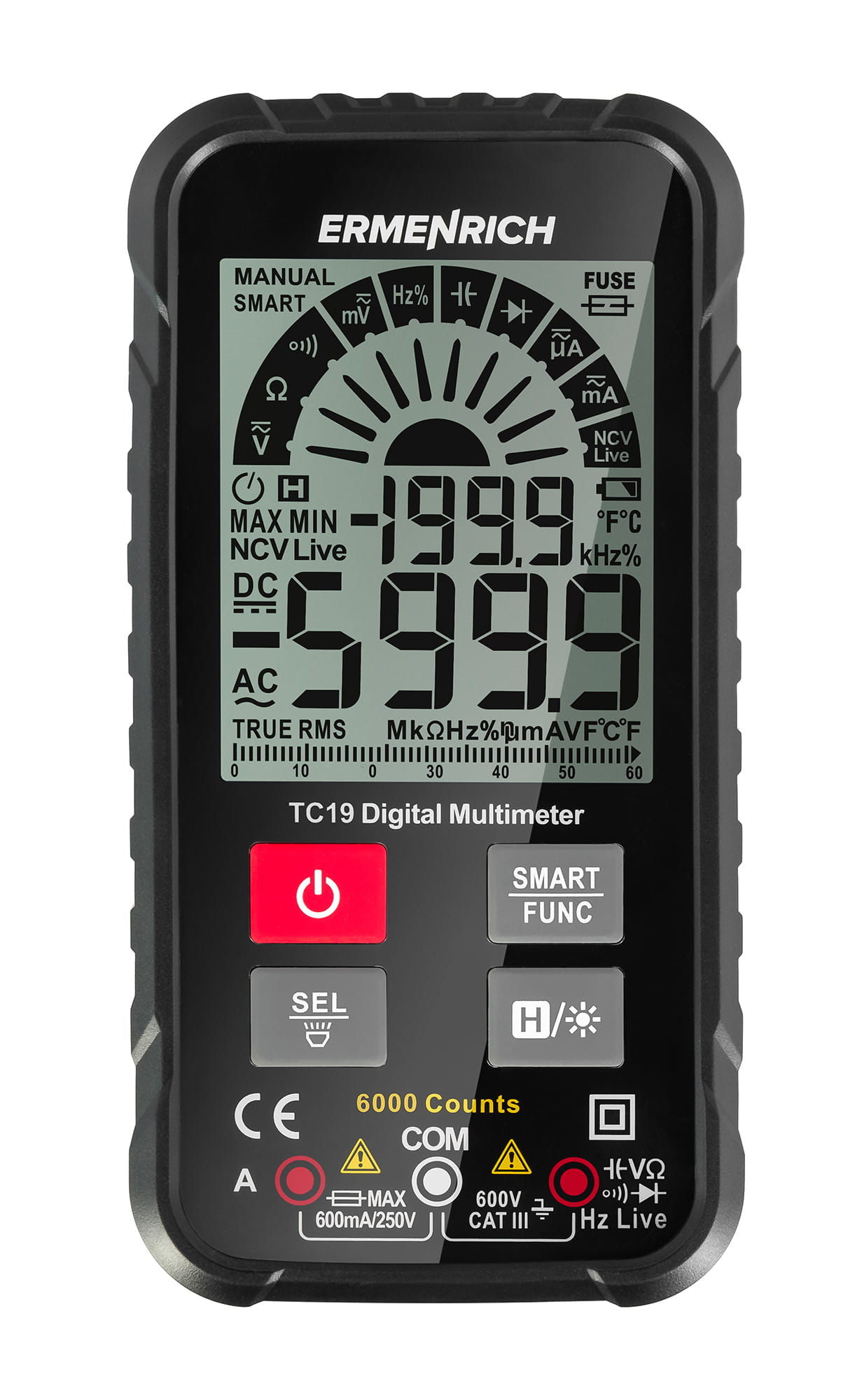 Uniwersalny miernik cyfrowy Ermenrich Zing TC19-1702246