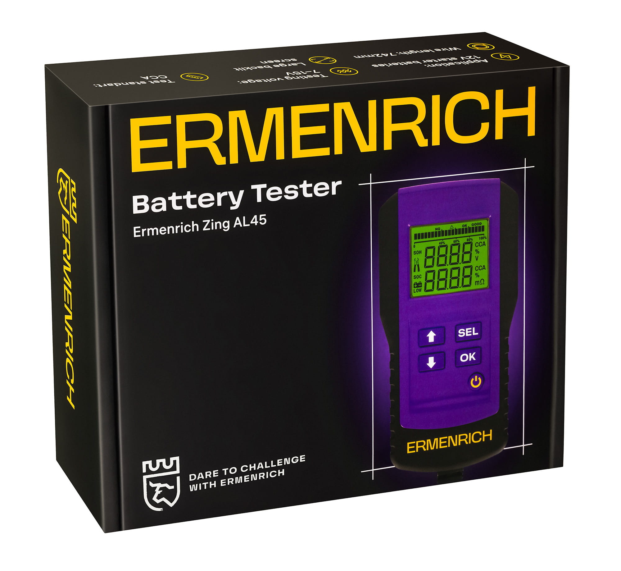 Tester akumulatorów Ermenrich Zing AL45-1703219