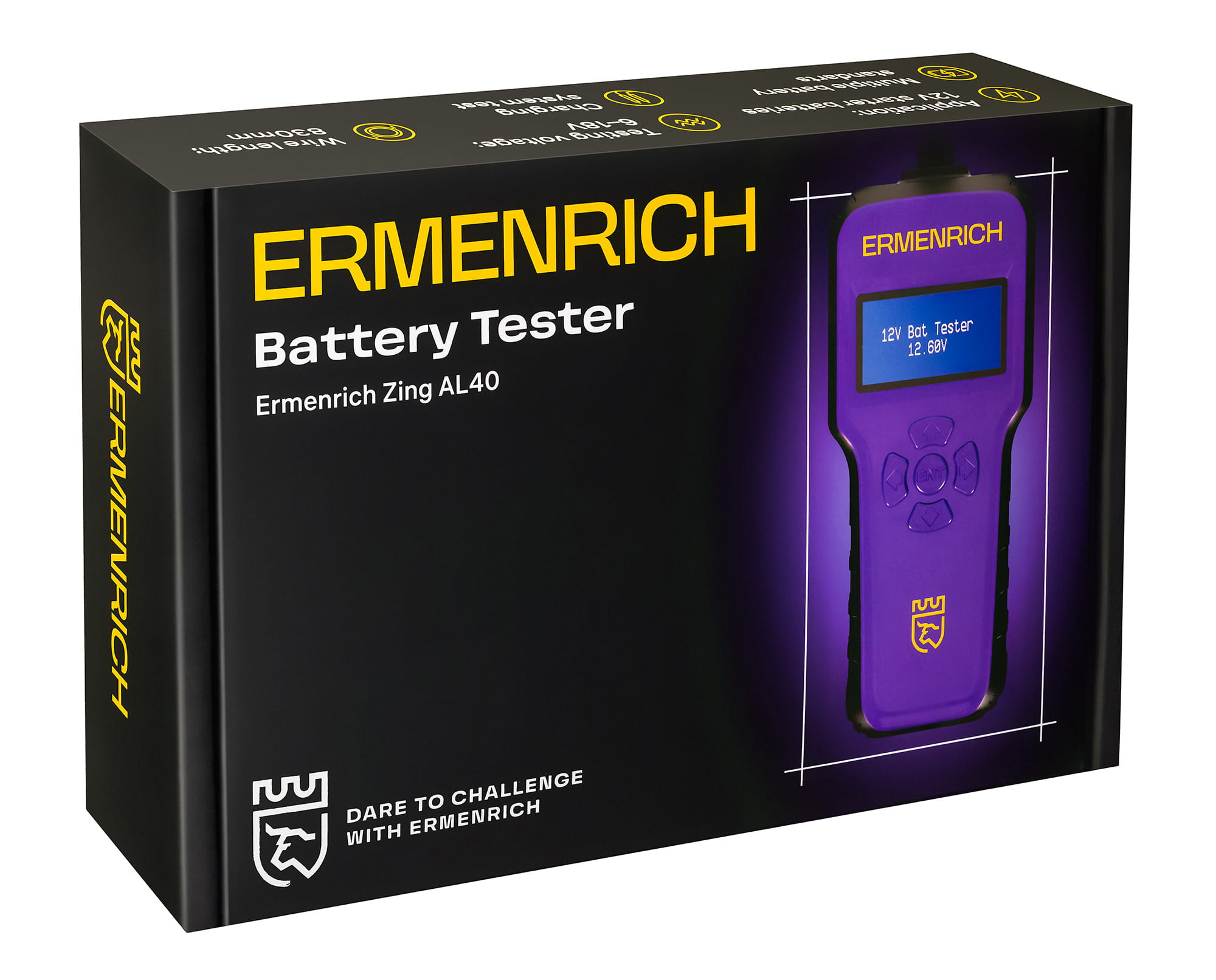 Tester akumulatorów Ermenrich Zing AL40-1703225