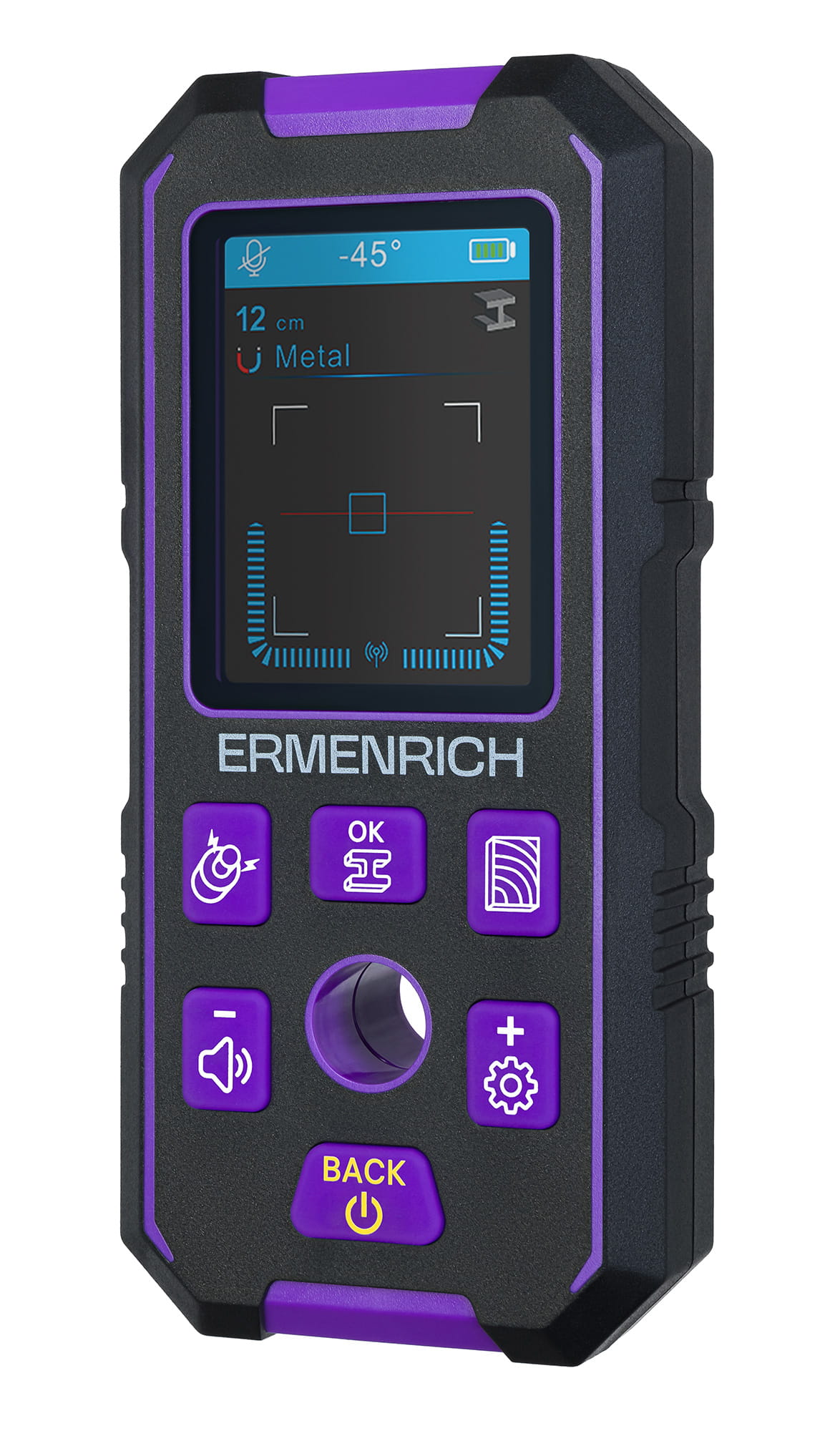 Detektor kołków Ermenrich Ping SM70-1690562