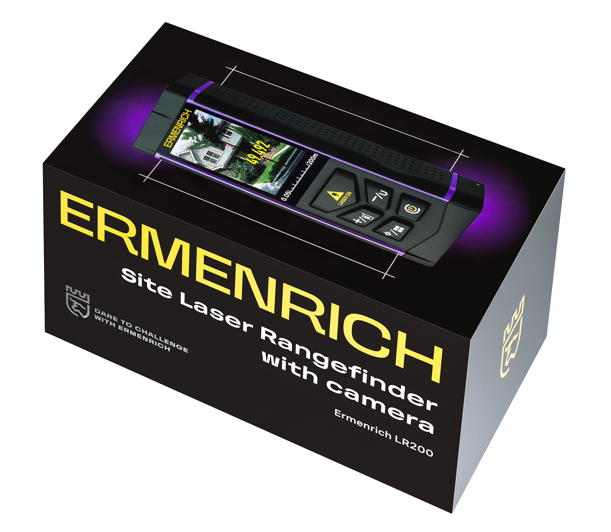 Miernik laserowy Ermenrich PRO LR200, z kamerą-1707313