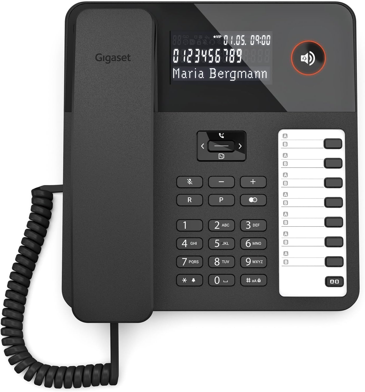 DESK600 Telefon przewodowy - widok od frontu.jpg