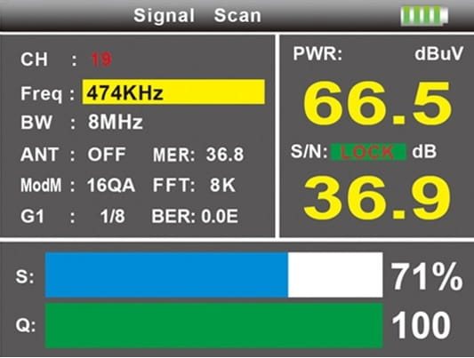 UNIWERSALNY MIERNIK STC-23 DVB-T/T2 DVB-S/S2 DVB-C Spacetronik-1330712