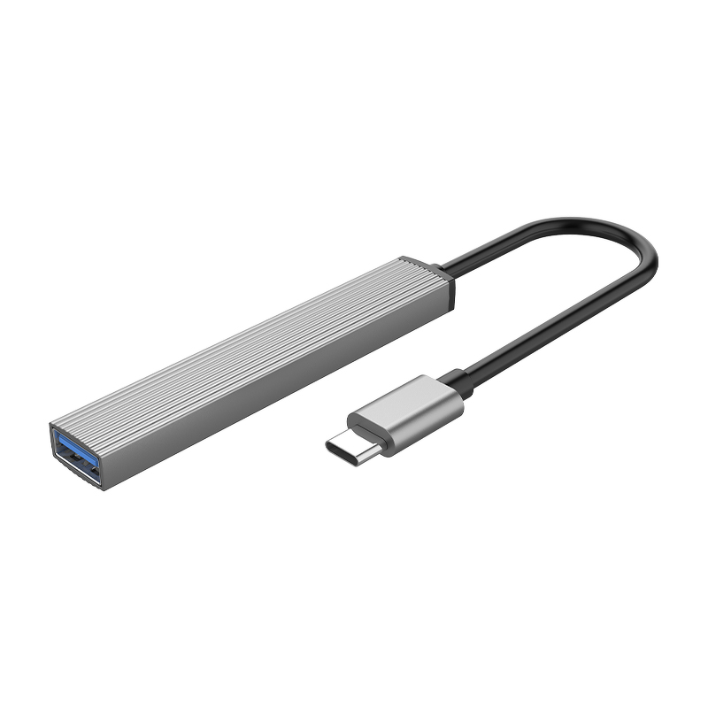 Orico Hub USB-C 3xport USB-A, czytnik microSD, alu-1635744