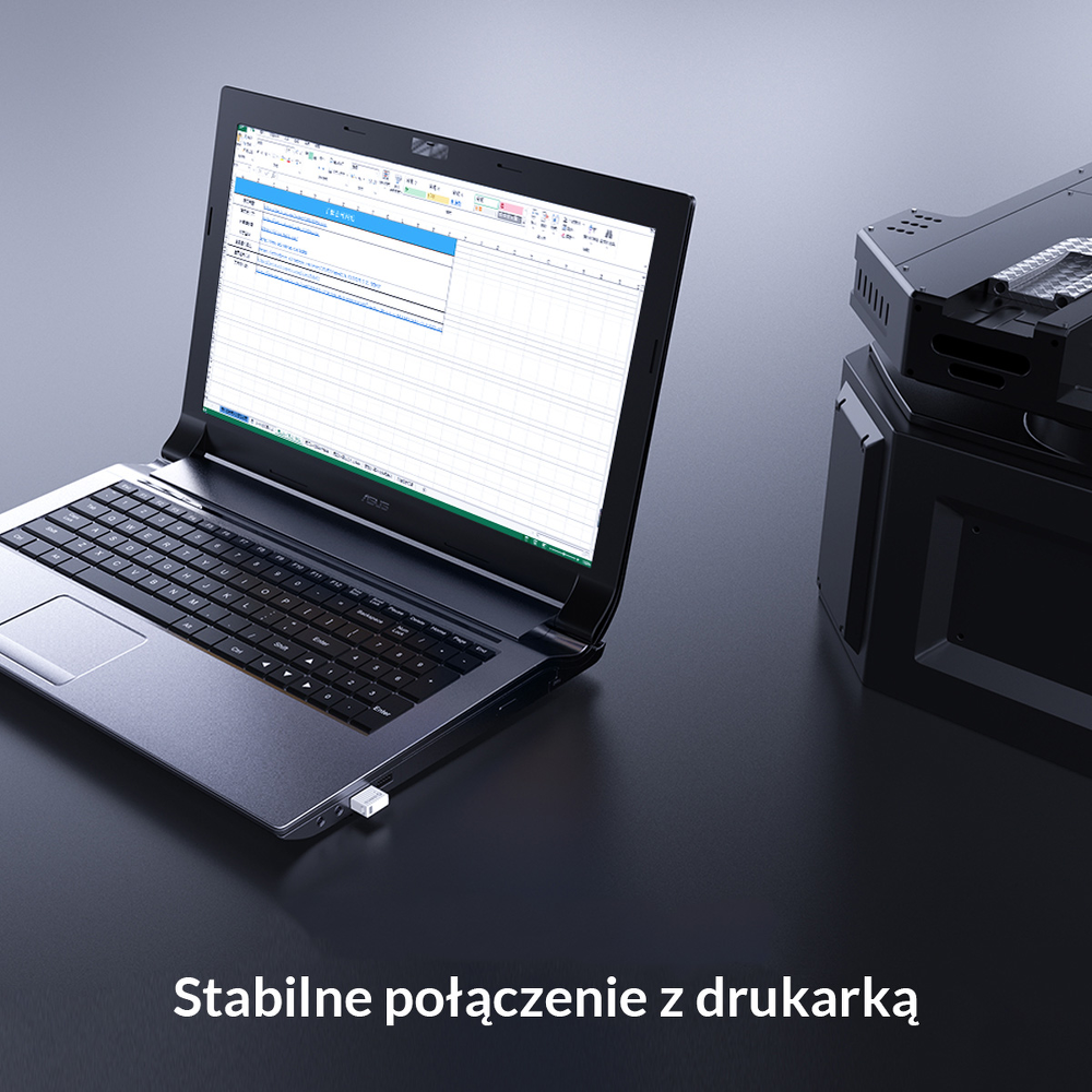 Orico Adapter Bluetooth 5.0 USB-A biały-1277886