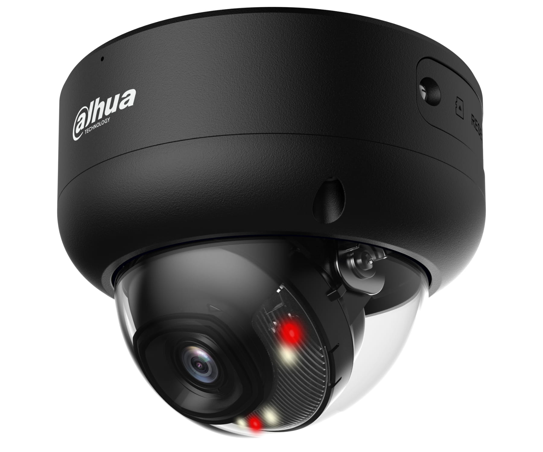 KAMERA WANDALOODPORNA IP IPC-HDBW3849E-AS-IL-0280B-BLACK WizSense Smart Dual Light - 8Mpx 4K UHD 2.8mm DAHUA-1764313