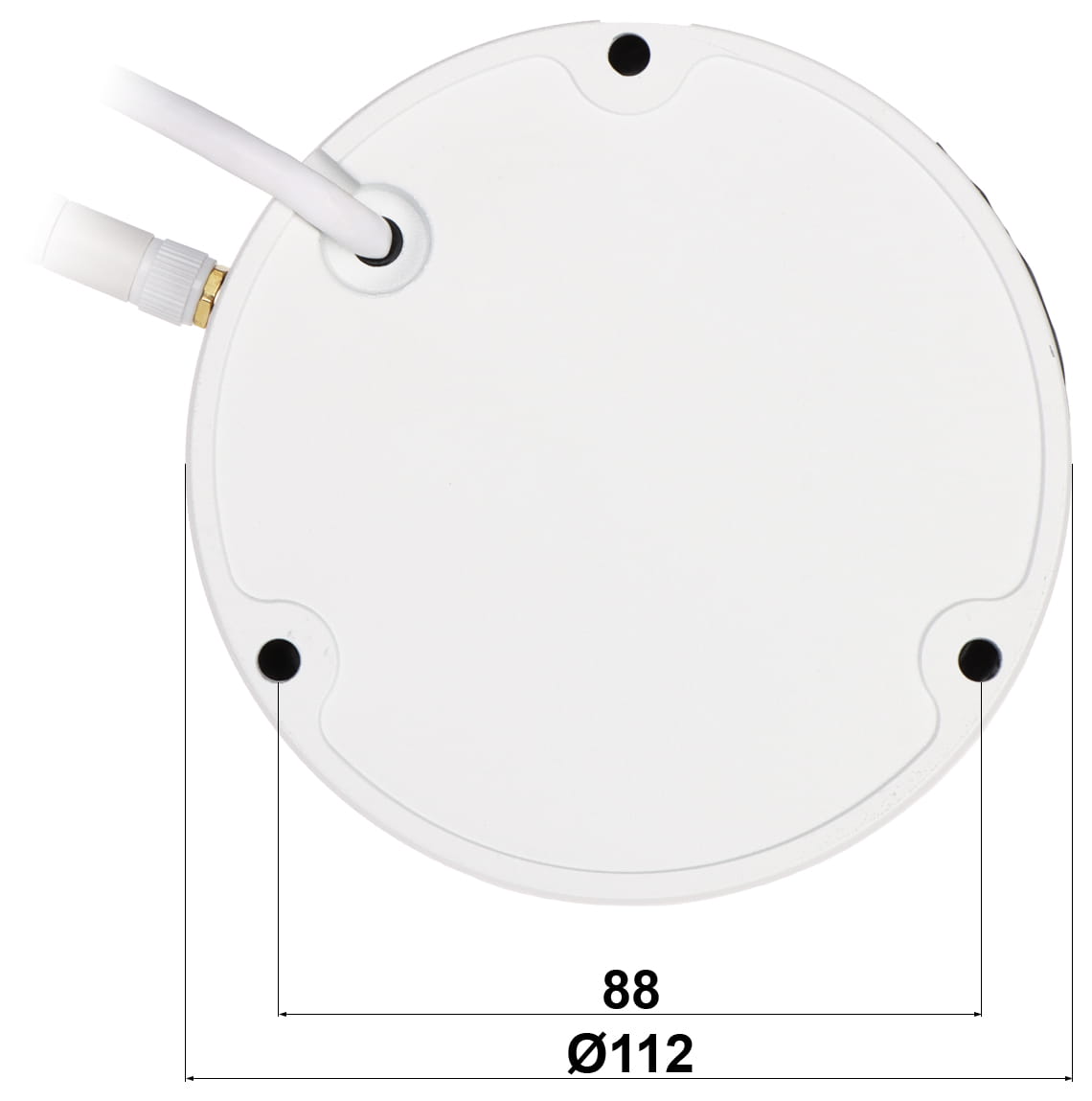 KAMERA IP APTI-W31D2-TUYA-V2 Wi-Fi - 3Mpx 3.6mm-1663645