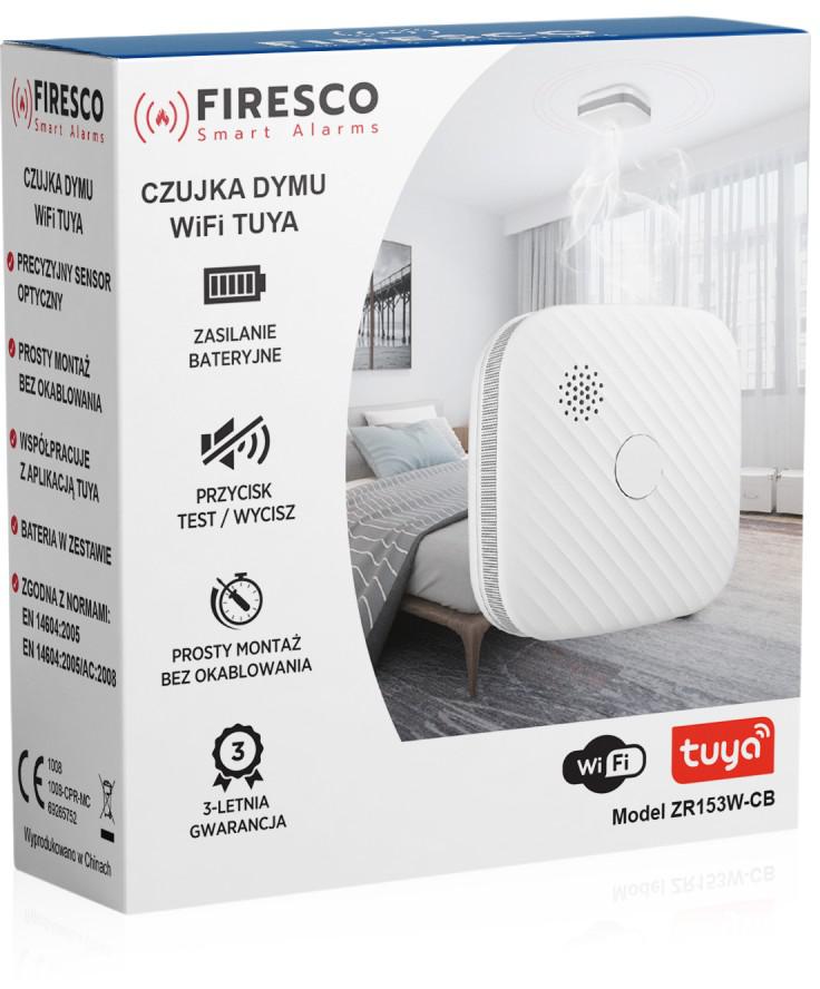 Zestaw czujników FIRESCO czujnik czadu + dymu z WiFi -1771318