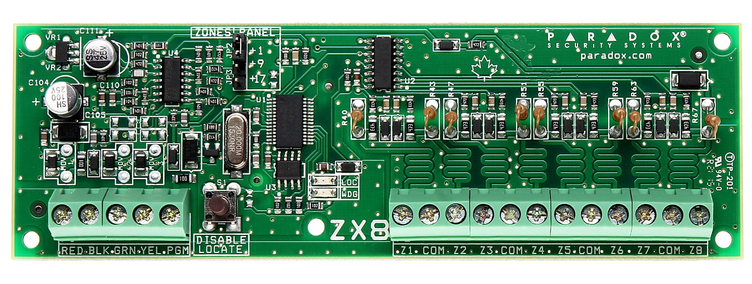 EKSPANDER ZX8-P2C 8 WEJŚĆ PARADOX-1806252