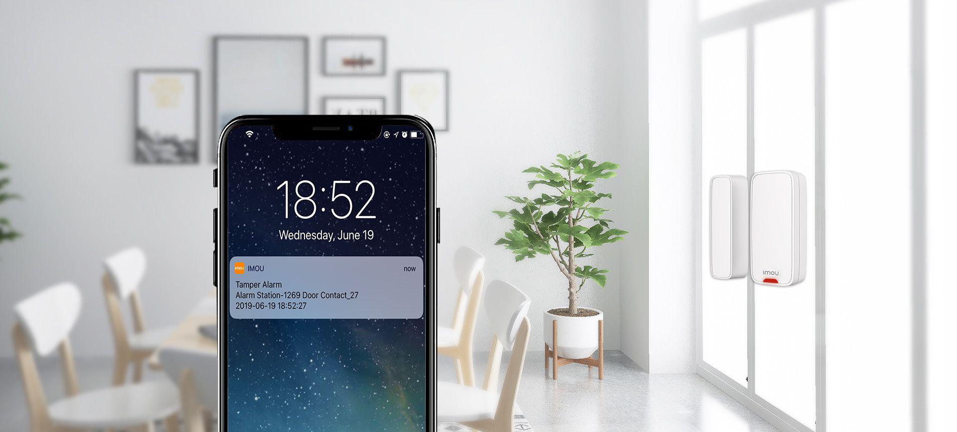 Czujnik drzwi/okna kontaktron Imou IOT-ZD1-EU-1795247