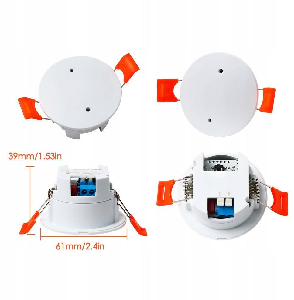 OXT Czujnik radar obecności jasności 230V WiFi TUYA T150-1803653