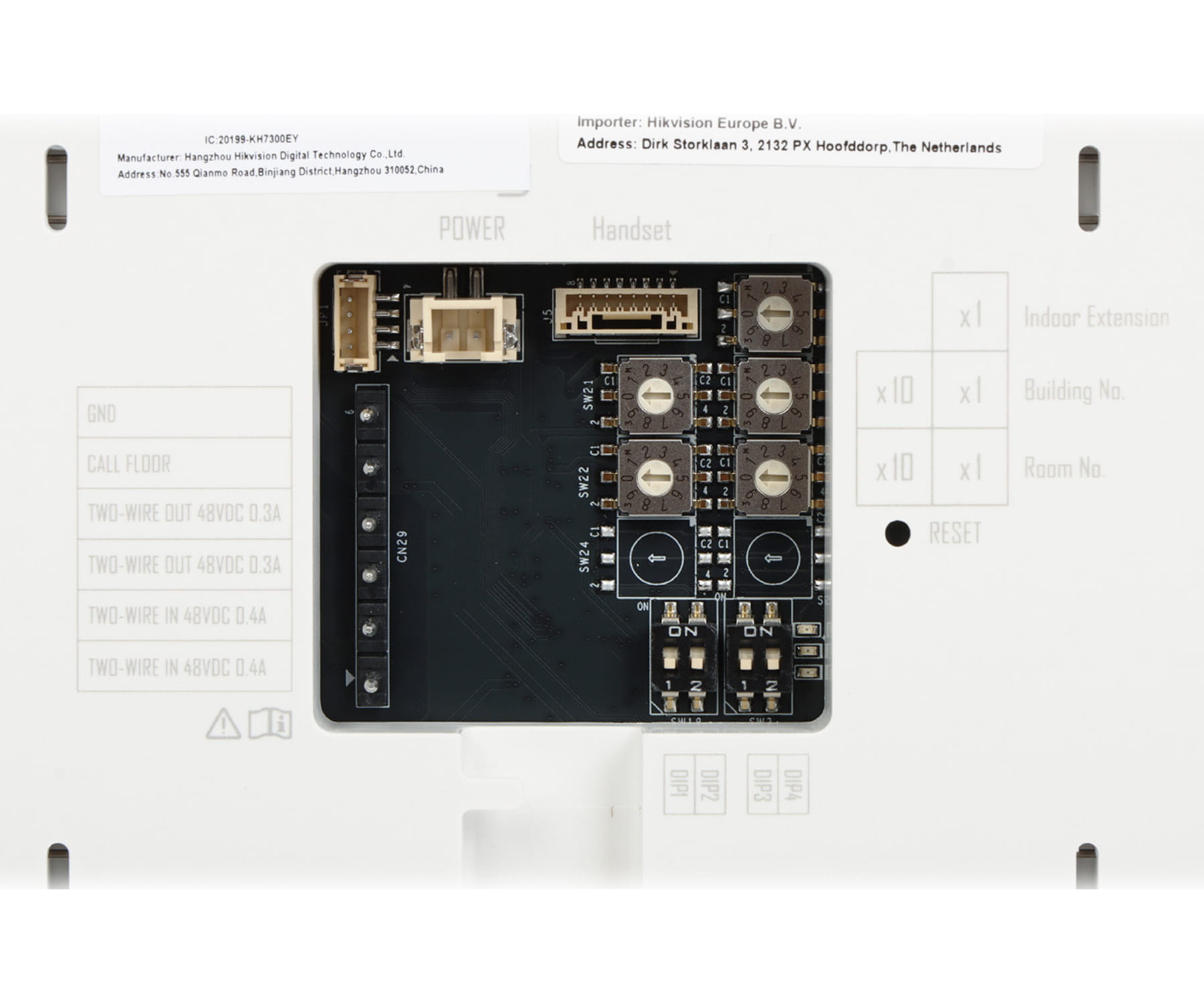 ZESTAW WIDEODOMOFONOWY DS-KIS704EY/ALUMINUM Hikvision-1763758