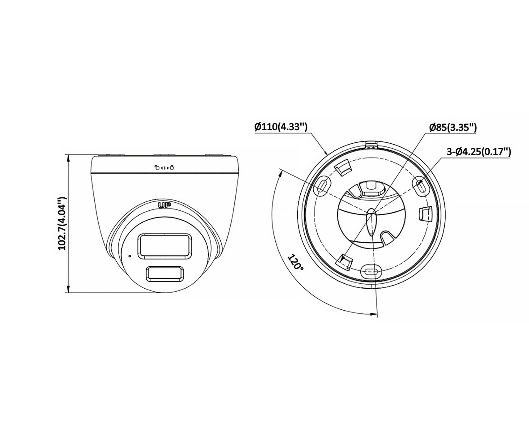 KAMERA IP DS-2CD1323G2-LIUF/SL(2.8MM)/PL Smart Hybrid Light - 1080p Hikvision-1789916