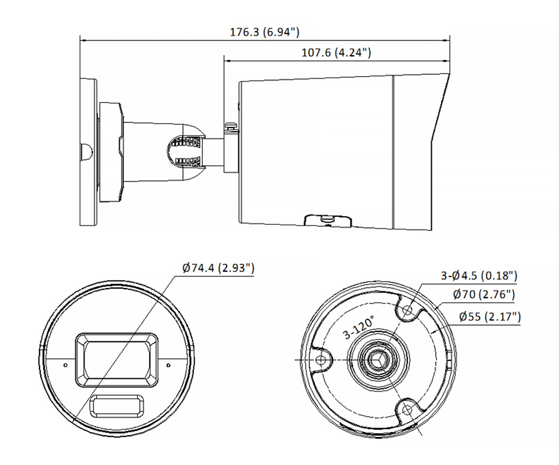 KAMERA IP DS-2CD2043G2-LI(2.8MM)/PL AcuSense Smart Hybrid Light - 4Mpx Hikvision-1790016