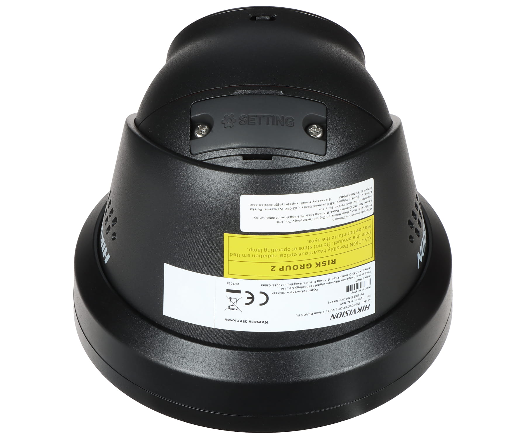 KAMERA IP DS-2CD2343G2-LI2U/SL(2.8MM)(BLACK)/PL AcuSense - 4Mpx 2.8mm Hikvision-1789816