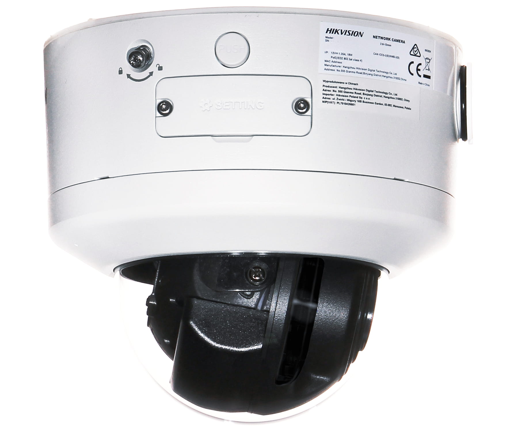KAMERA WANDALOODPORNA IP DS-2CD2746G2H-IPTRZS(2.8-12MM)/PL AcuSense - 4Mpx MOTOZOOM Hikvision-1789660