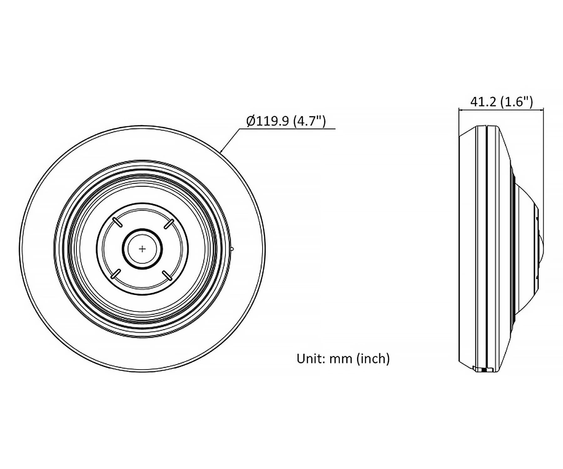 KAMERA IP DS-2CD2955G0-ISU(1.05MM)/PL - 5Mpx 1.05mm - Fish Eye Hikvision-1790671