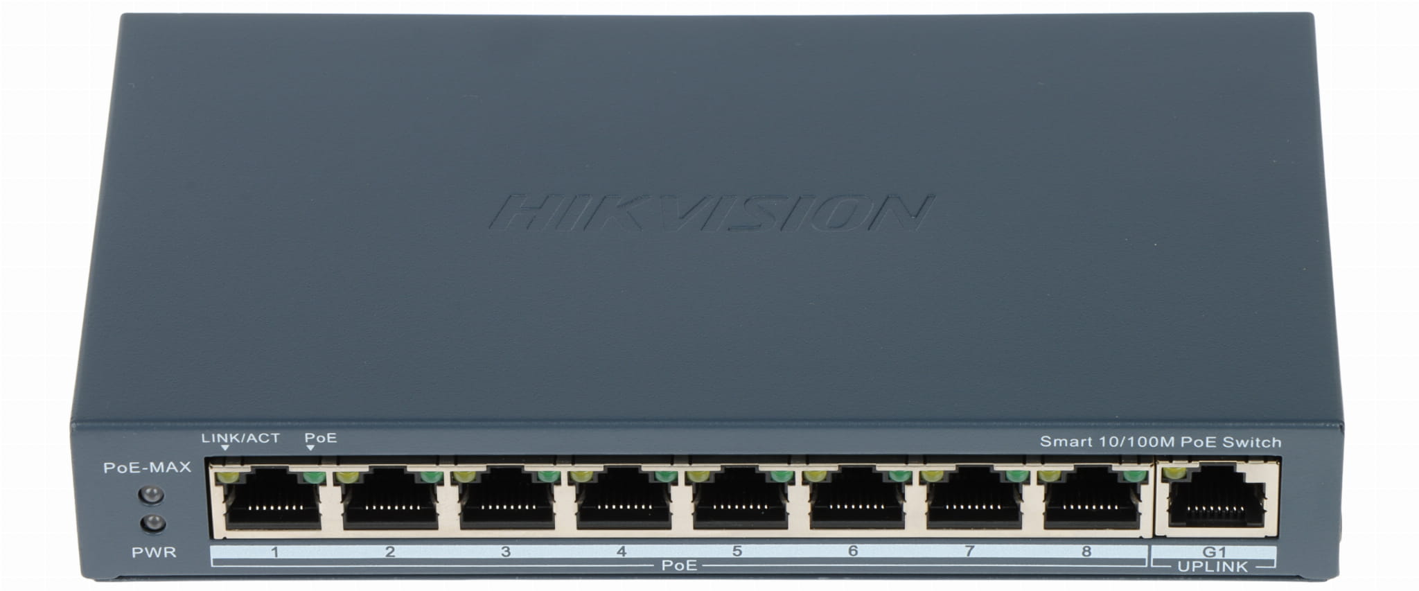 SWITCH POE DS-3E1309P-EI(B) 8-PORTOWY Hikvision-1816581