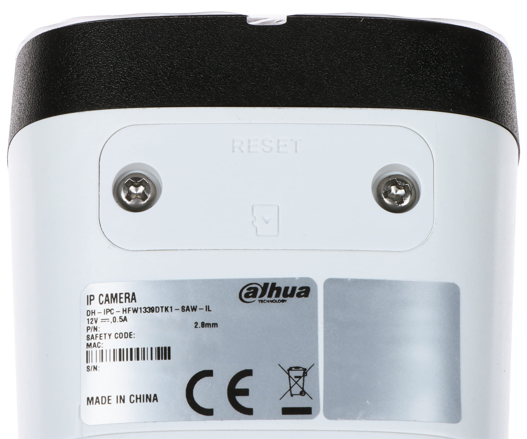 KAMERA IP IPC-HFW1339DTK1-SAW-IL-0280B Wi-Fi 6 Smart Dual Light - 3Mpx 2.8mm DAHUA-1805590
