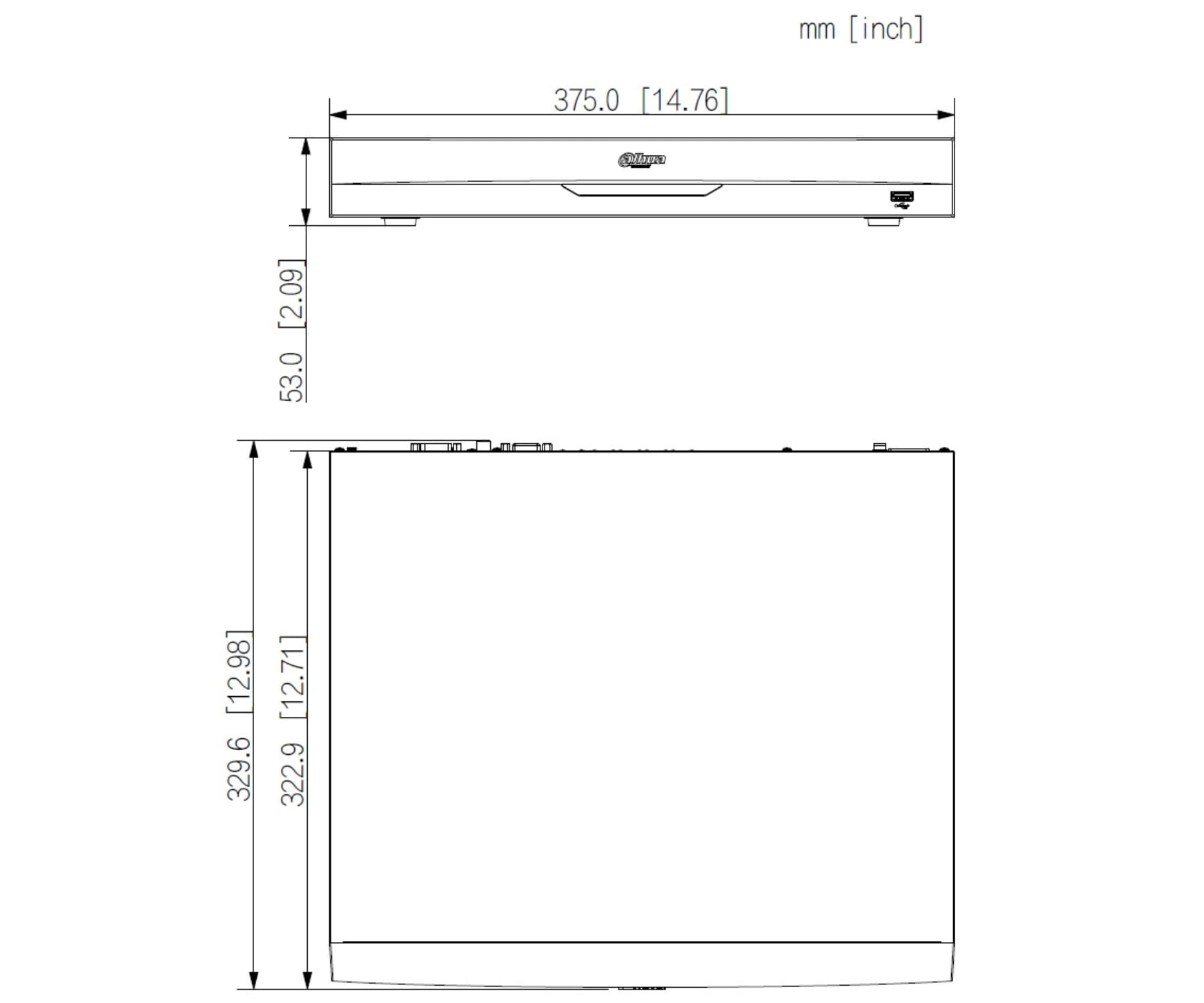 REJESTRATOR IP NVR5208-8P-EI2 8 KANAŁÓW, 8 PoE WizSense DAHUA-1815511