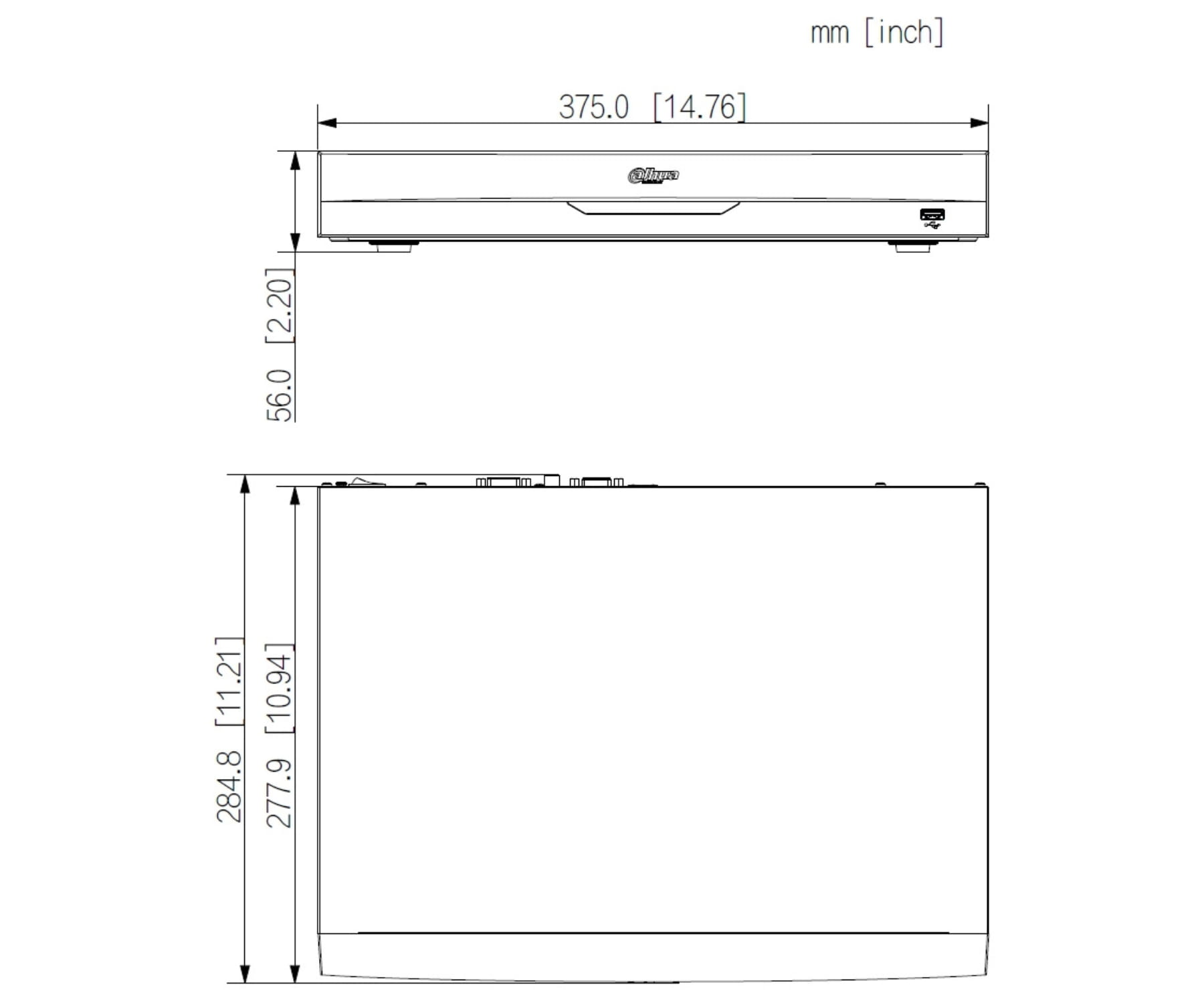 REJESTRATOR IP NVR5216-EI2 16 KANAŁÓW WizSense DAHUA-1815534