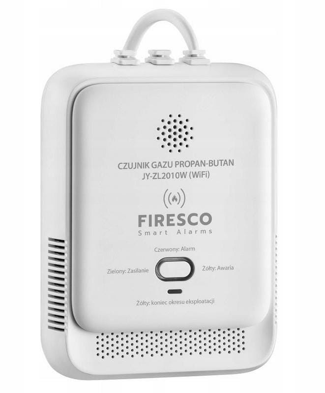 Czujnik gazu LPG Propan-Butan Firesco JY-ZL2010W z WiFi aplikacja Tuya-1642124