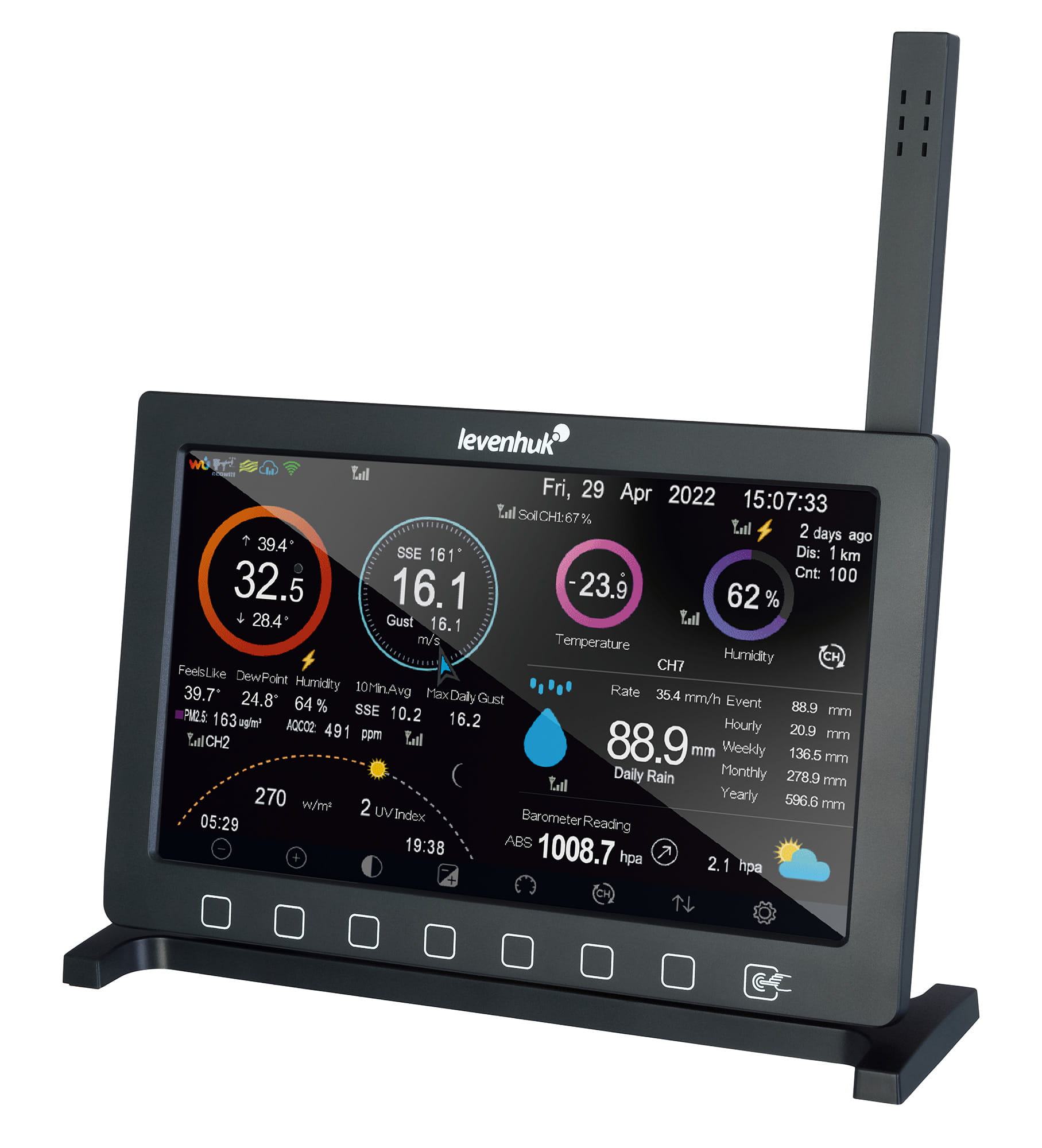 Stacja meteorologiczna Levenhuk Wezzer PRO LP500-1660665