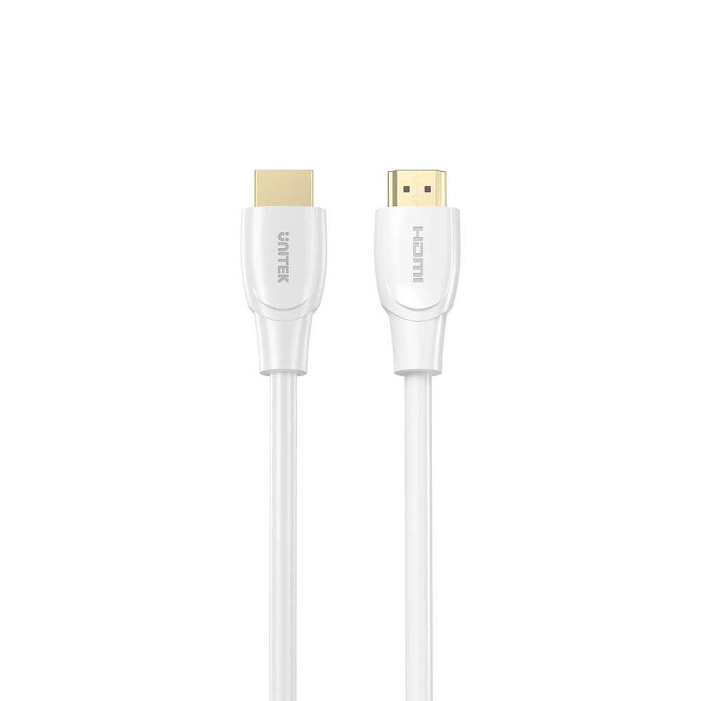Unitek Kabel HDMI 2.0 4K biały 0,5m-1783586
