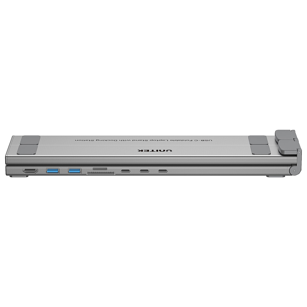 Unitek Podstawka regulowana pod laptop z hubem/HDMI/PD/SD-1807784
