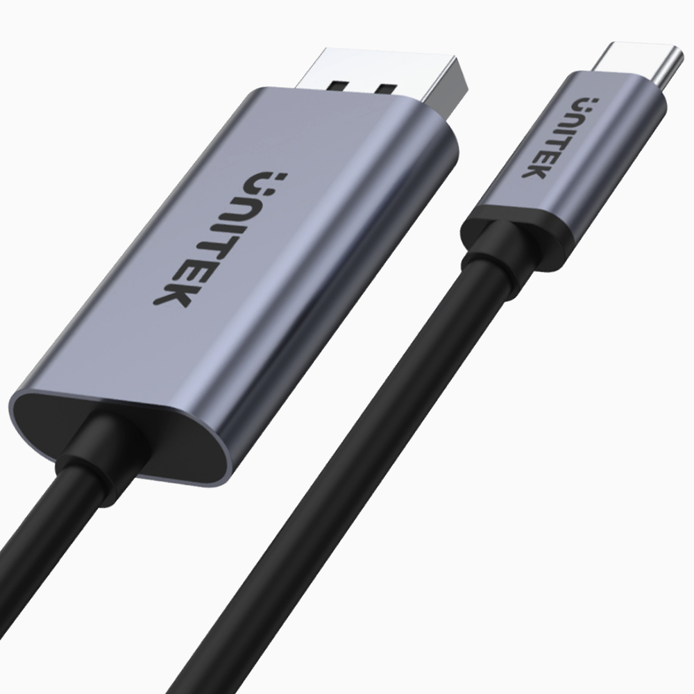 Unitek Adapter USB-C na DP 1.2 4K@60Hz kabel 1,8 m-1276839