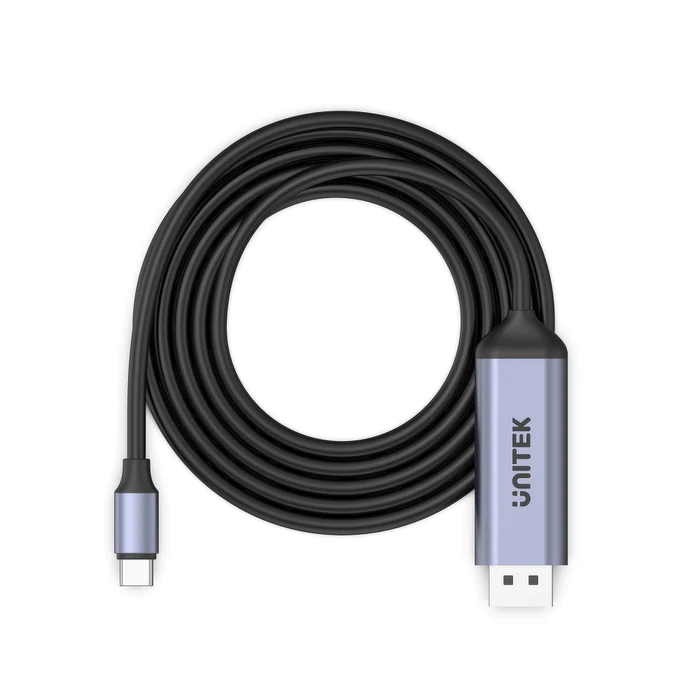 Unitek Adapter USB-C na DP 1.4 8K@60Hz kabel 1,8 m-1524941