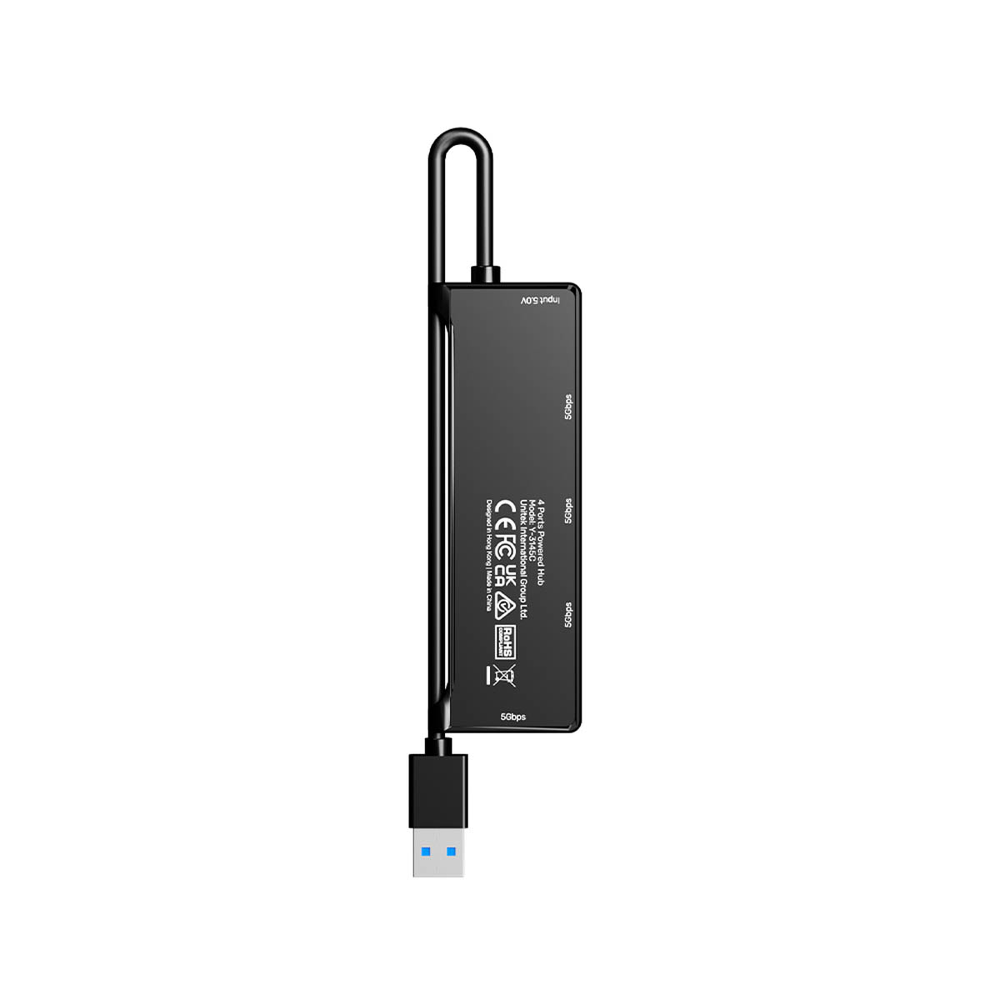 Unitek Hub USB-A 4 porty USB-A 5 Gbps-1787679