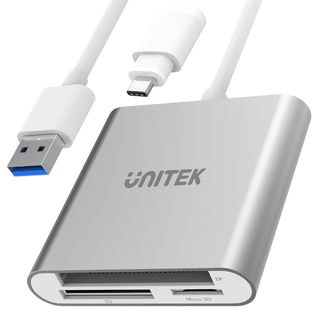 Unitek Y-9313D USB Typ-C czytnik kart All-in-One-1630613