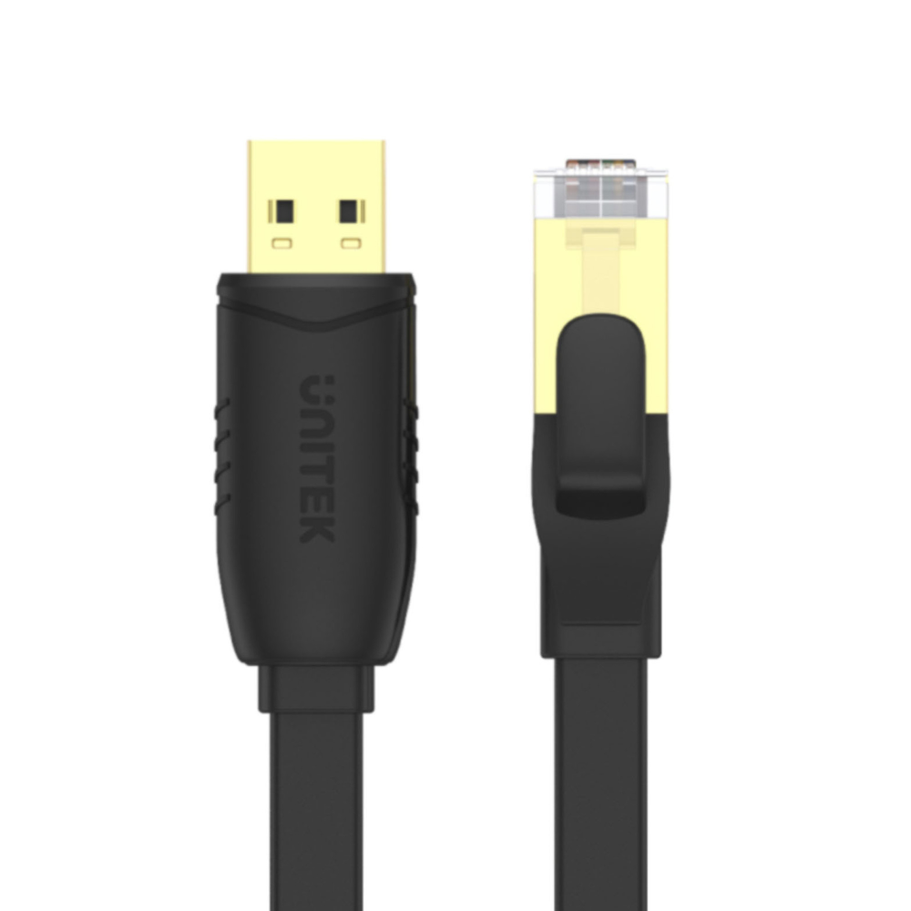 Unitek kabel RJ-45 na USB-A konsolowy 1,8m-1524573