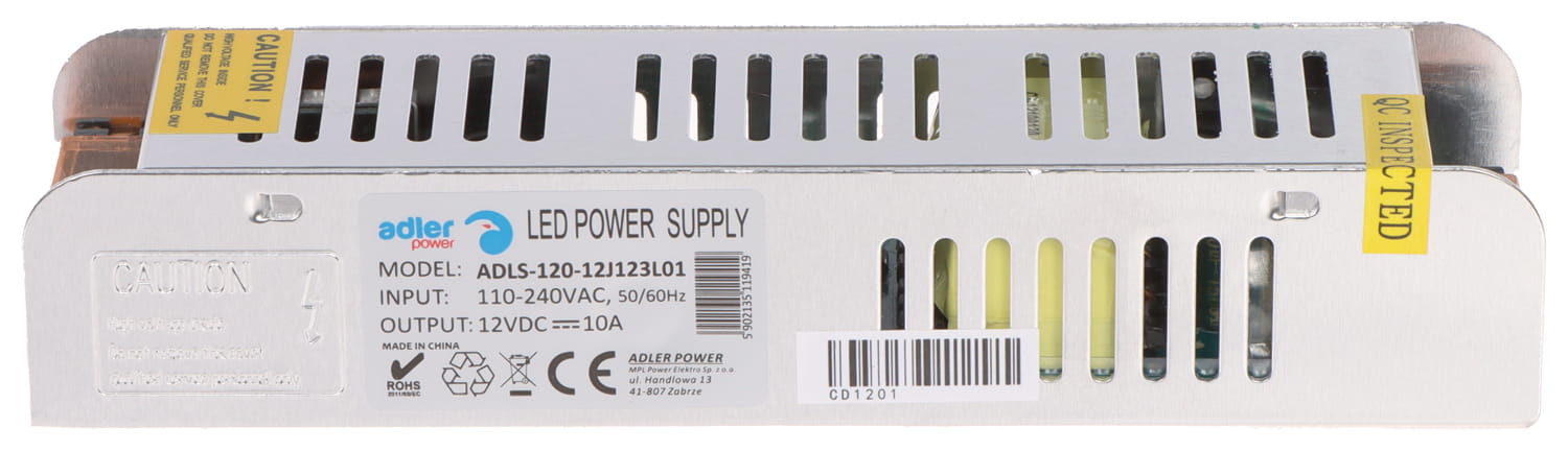 ZASILACZ IMPULSOWY ADLS-120-12 ADLER Power-1663980