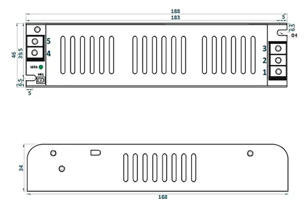 ZASILACZ IMPULSOWY ADLS-120-24 ADLER Power-1663971